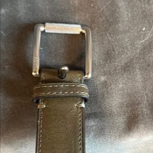 Polo by Ralph Lauren Olive Green Leather Belt